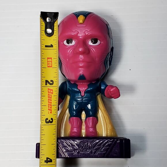 2020 McDonalds Happy Meal Marvel Heroes Vision #3 Toy Figure - Picture 2 of 4